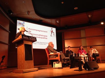 Photo prise durant mon intervention au congrès